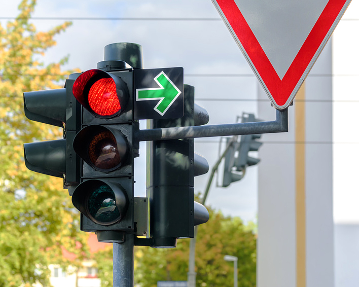 Grunpfeil Warten Oder Weiterfahren Ortspolizeibehorde Bremerhaven