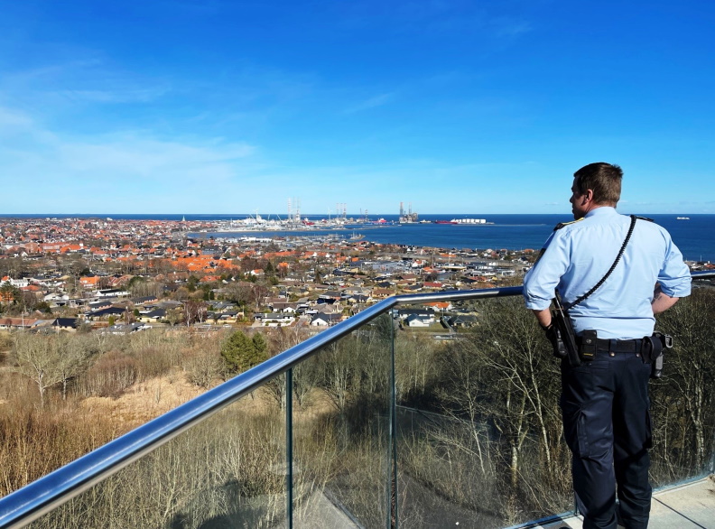 Blick auf Frederikshavn